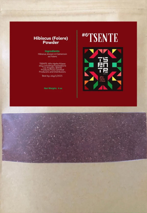 Tsente Hibiscus (Folere) Powder Tea