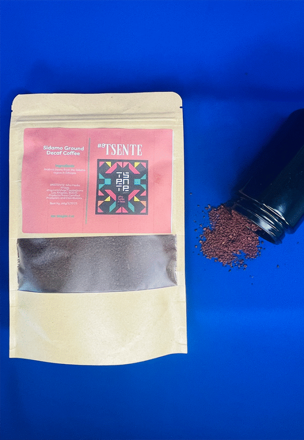 Tsente Sidamo Ground Decaf Coffee - Image 2